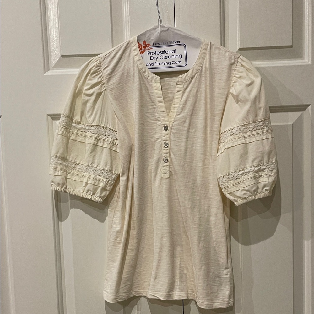 Ralph Lauren Cream Blouse